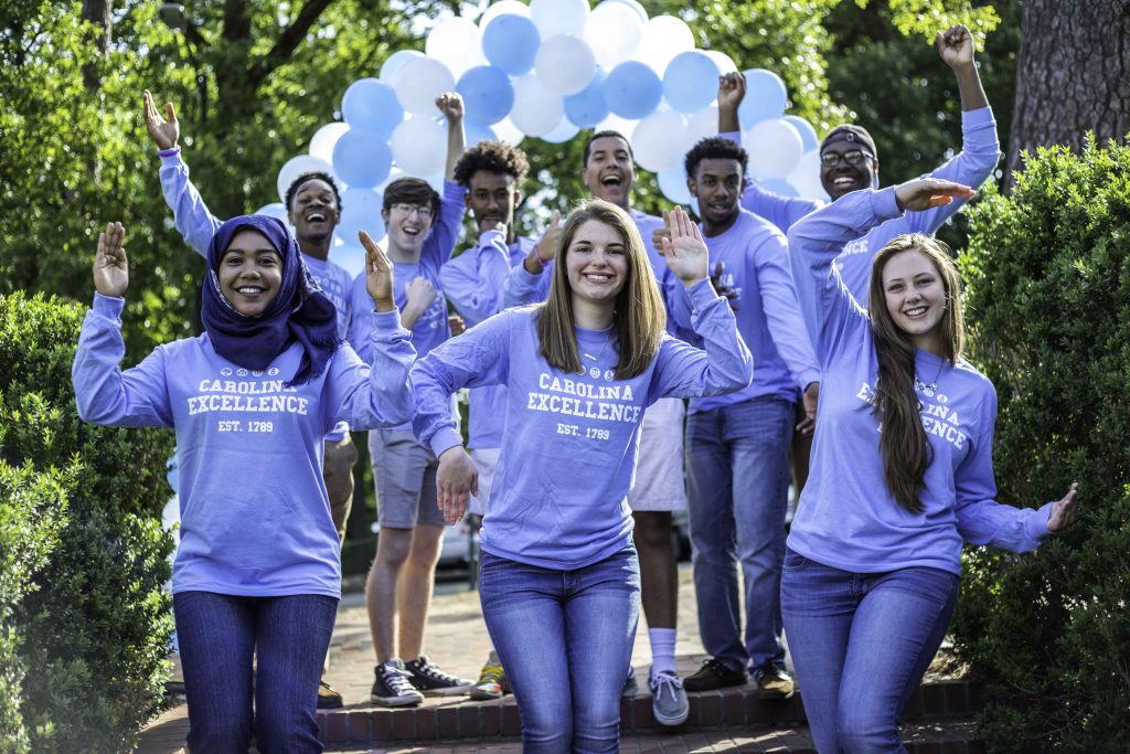 Students Spelling UNC